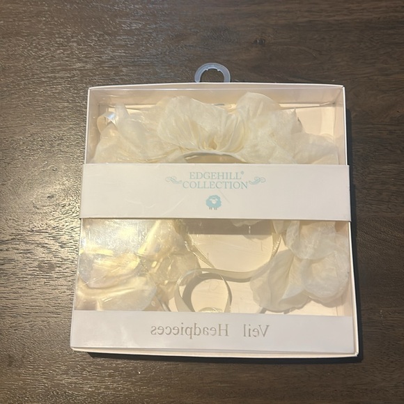 NWT Edgehill Collection headpiece color ivory - Picture 4 of 6